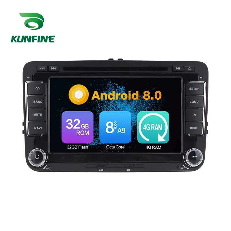 Octa Core 4GB RAM Android 8.0 Car DVD GPS Navigation Multimedia Player Car Stereo for VW GOLF(MK5) 2003-2009 Radio Headunit Octa Core 4GB RAM Android 8.0 Car DVD GPS Navigation Multimedia Player Car Stereo for VW GOLF(MK5) 2003-2009 Radio Headunit
