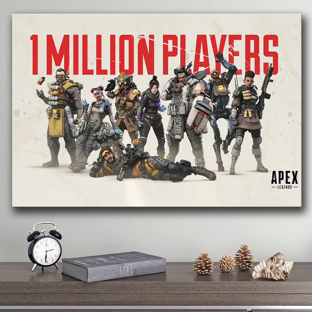 Без рамки игра Плакат Украшение картина из Apex легенды на HD холст картина искусство плакаты и принты