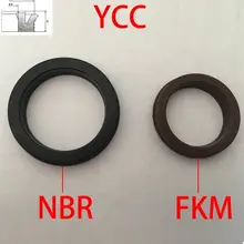 YCC 100*90*7 100x90x7 GP Y-QGP черное, nbr коричневое фториновое FKM фторкаучук поршень пневматического цилиндра стержень уплотнительное кольцо уплотнительное уплотнение
