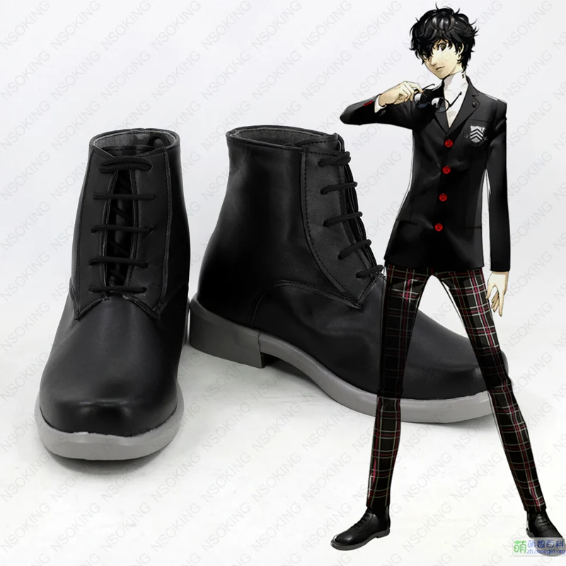 

Persona 5 hero Boots Cosplay Anime Shoes