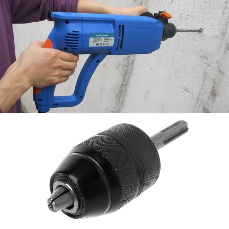 

1/2-20UNF Pro HSS 13mm Keyless Drill Chuck Converter SDS Adaptor Clamp Hardware Tool Accessories