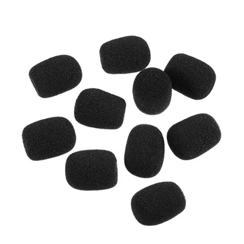 5 Pcs ميكروفون استبدال رغوة ميكروفون منصات غطاء سماعة هاتف Mic غطاء ميكروفون الزجاج الأمامي 30*22*8mm
