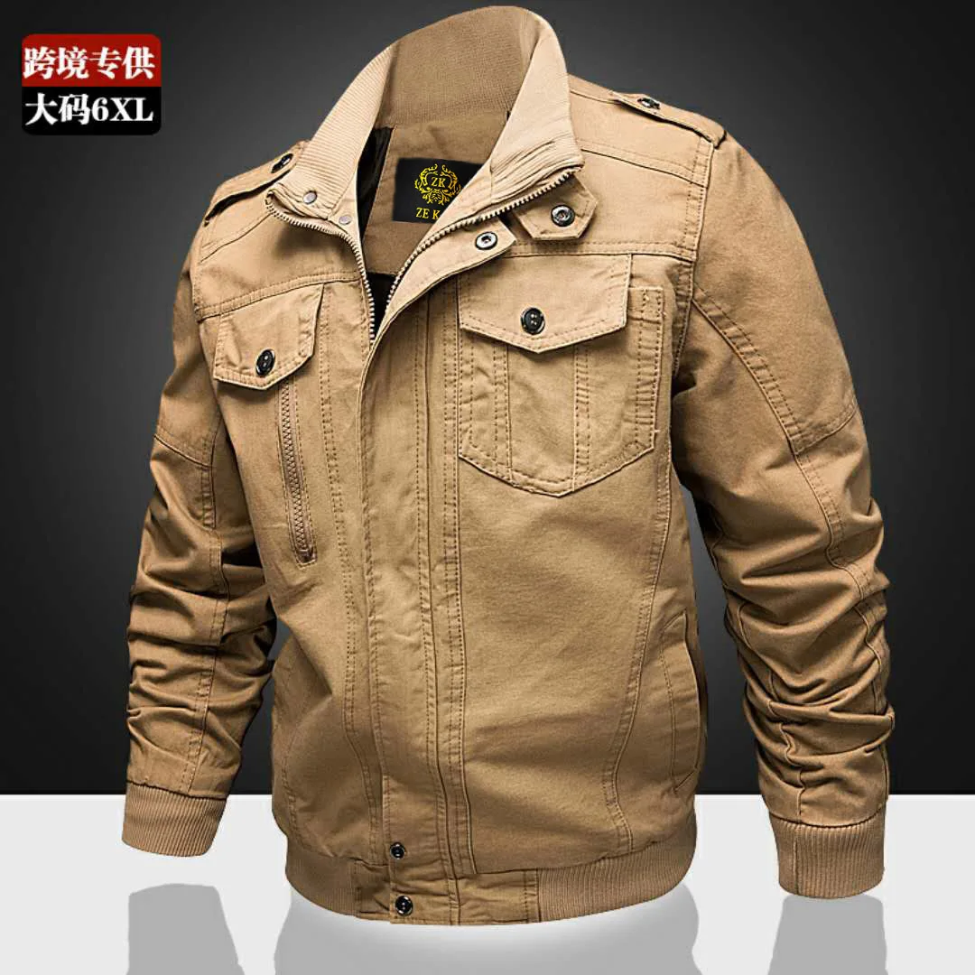 Fashion Loose Winter Thin Casual Jackets and Coats Men Zippers Long
