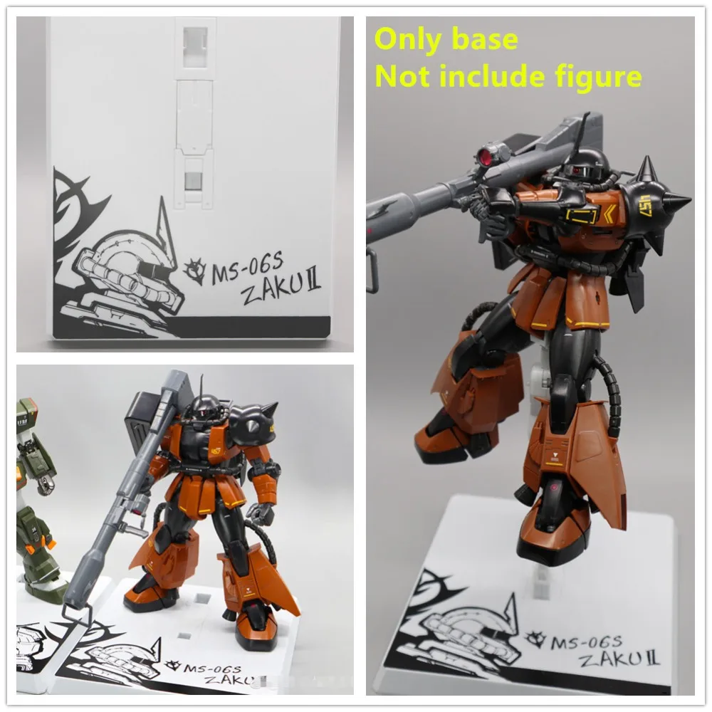 Крепость модель MB стиль Zaku II фотография основание для Bandai MG 1/100 Gundam|Игровые