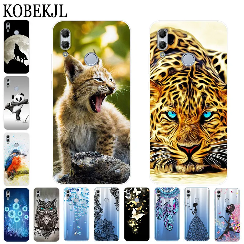 

Soft Case Huawei P Smart 2019 Case Cartoon TPU Silicone Back Cover Bag Phone Case For Huawei P Smart 2019 POT-LX1 POT-LX3 PSmart