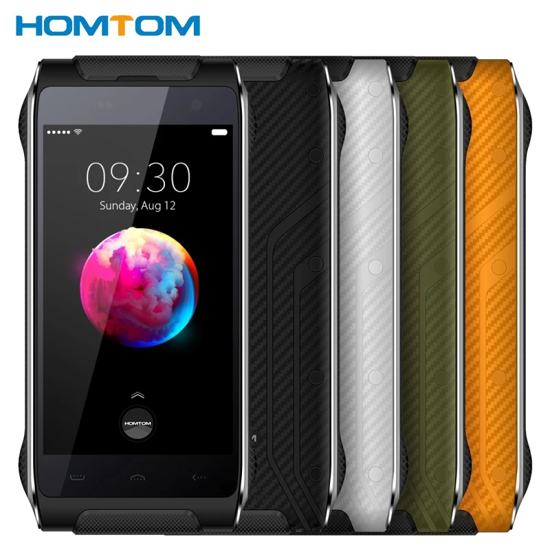 Original HOMTOM HT20 Pro IP68 Waterproof Cell Phone RAM 3GB ROM 32GB MTK6753 Octa Core 4