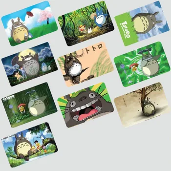 

10Pcs/Pack Hot Sale My Neighbor Totoro Card Stickers Cartoon Totoro Cute Collectible Card Sticker Stationery
