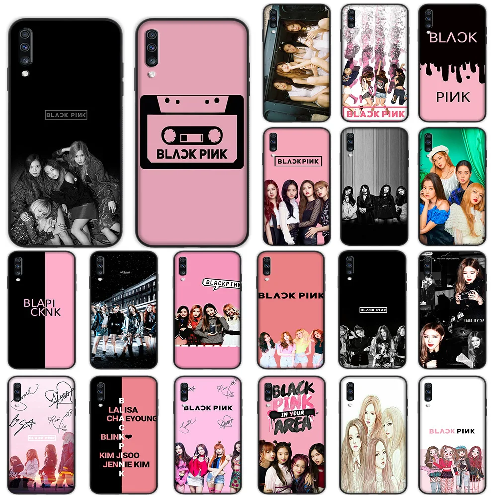 

BLACKPINK Kpop Soft Case for Samsung Galaxy A5 A6 A7 A8 A9 Plus A10 A20 A30 A40 A50 A60 A70 M40 Cover
