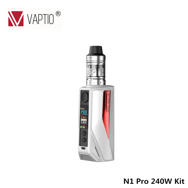 Original Vaptio 200-240W N1 pro Starter kit New Arrival Electronic Cigarette kit with Frogman Tank OCC coil VV VW 18650 mod kit Original Vaptio 200-240W N1 pro Starter kit New Arrival Electronic Cigarette kit with Frogman Tank OCC coil VV VW 18650 mod kit