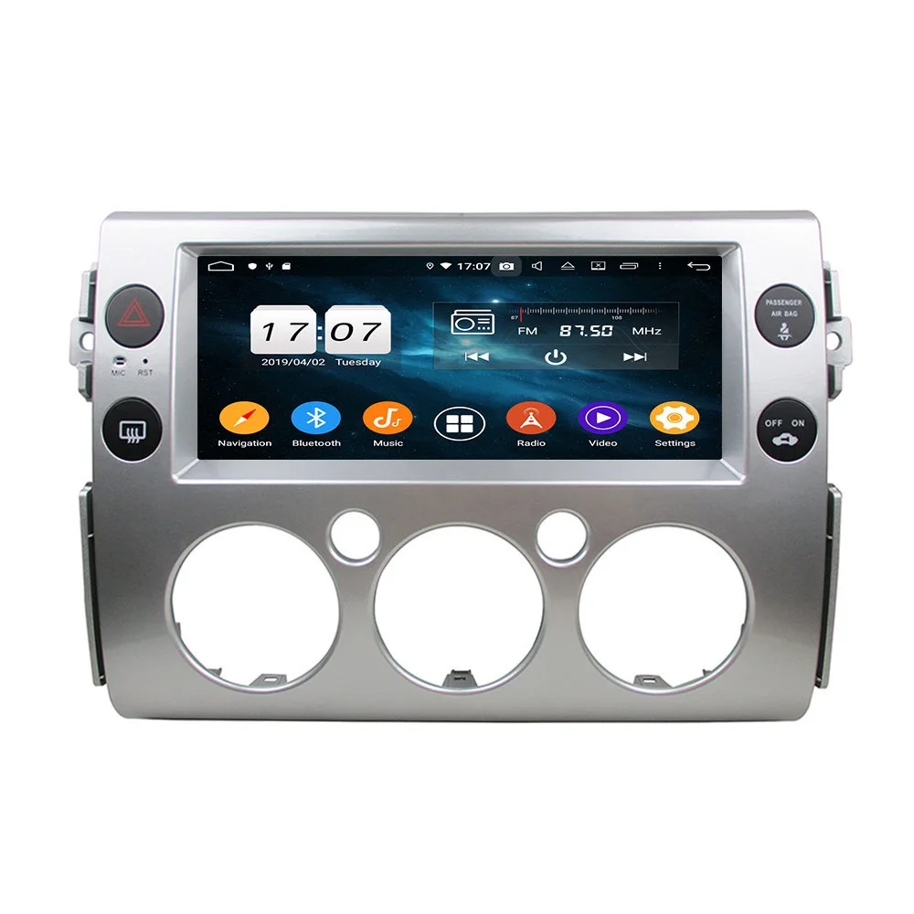 Flash Deal DSP Android 9 Car GPS navigation For TOYOTA FJ cruiser 2007-2017 multimedia DVD player head unit radio tape recorder auto stereo 4