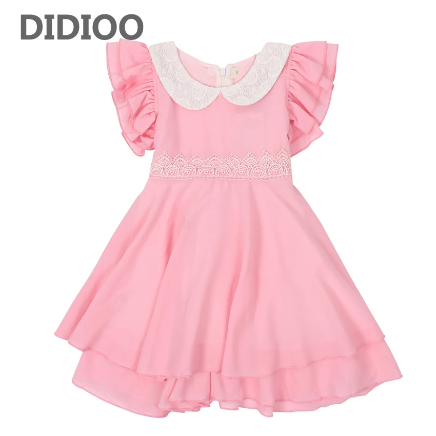 

Children Dresses for Girls Summer Dress for Princess Clothes Infant Vestidos Kids Chiffon Dresses Bow 3 4 5 6 Years Girls Formal