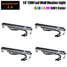 Современный Стиль Серебряный Алюминий уличные светодиодные фонари прожекторы 220 W IP65 RGBWAP светодиодный настенный светильник с новой уникальной технологией рассеивания 100 см Длина AC100V-220V