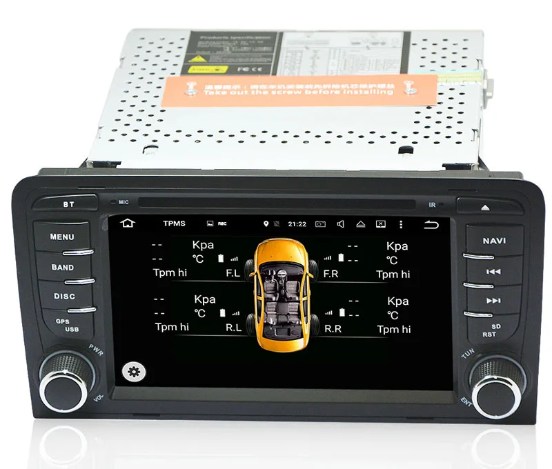 Cheap Octa(8) Core Android 8.0 Car Dvd Player gps FOR Audi A3/RS3 Navi audio multimedia auto stereo RAM 4G ROM 32G 4