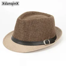 XdanqinX унисекс летний западный стиль Ретро мода Fedoras Повседневная многоцветная Дополнительная фиксированная Панама Snapback пляжная шляпа джазовые шляпы