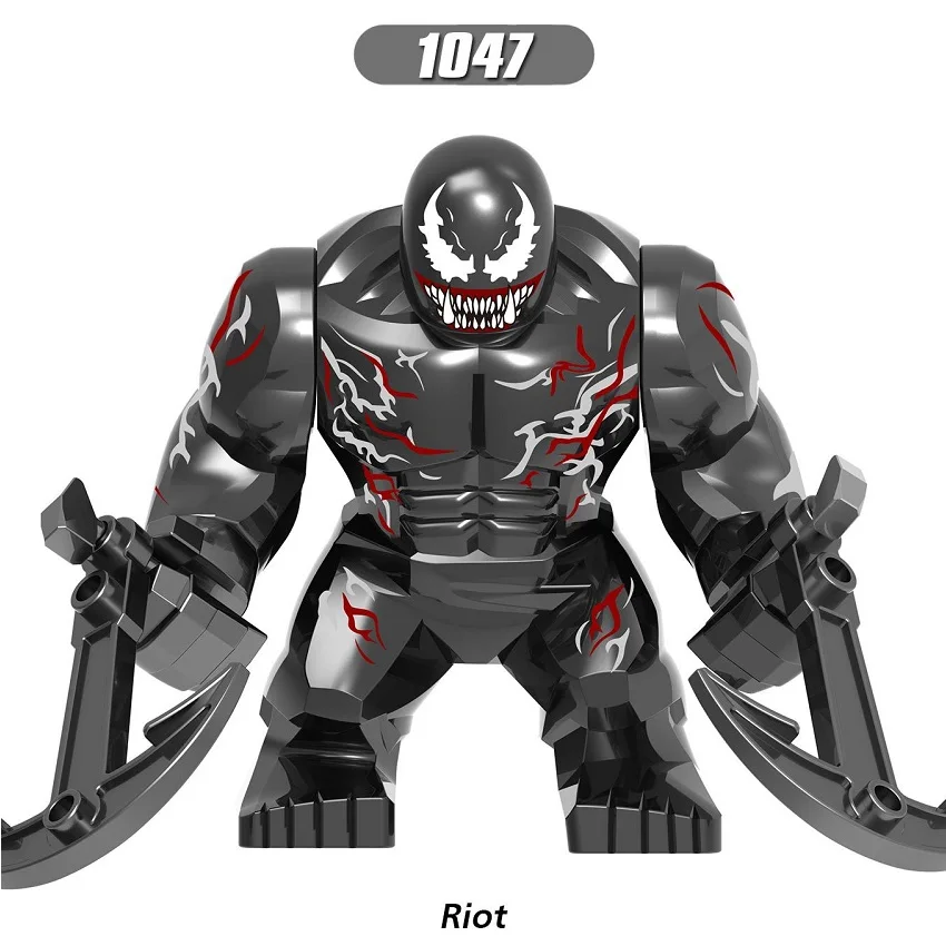 XH1047 20 шт. оптовая продажа Venom Человек паук фильм супер герои кирпичи Мстители Модель Building Block Рождественский подарок игрушечные лошадки