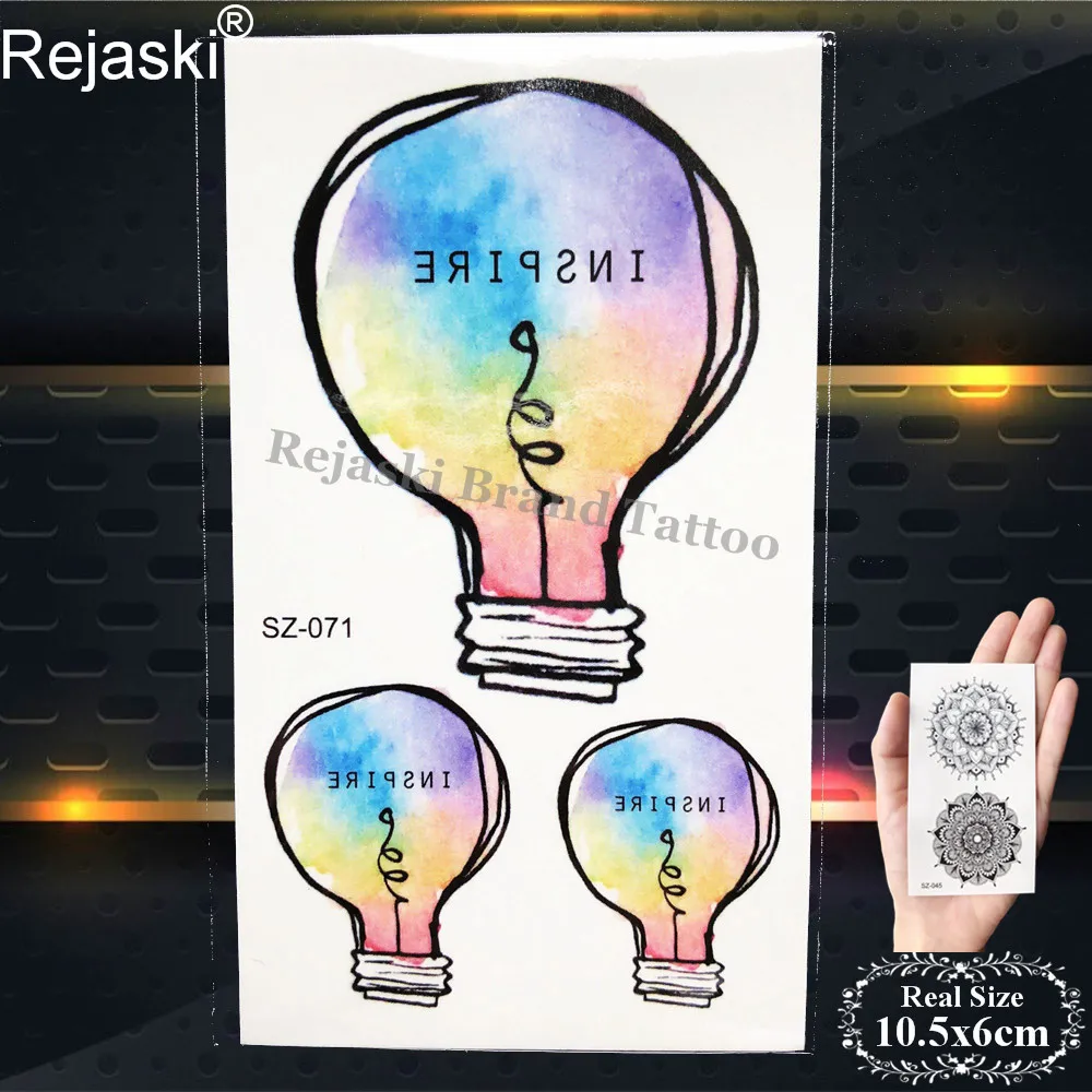 Rejaski Детские временные тату наклейки на тело рука белка лиса дети поддельные