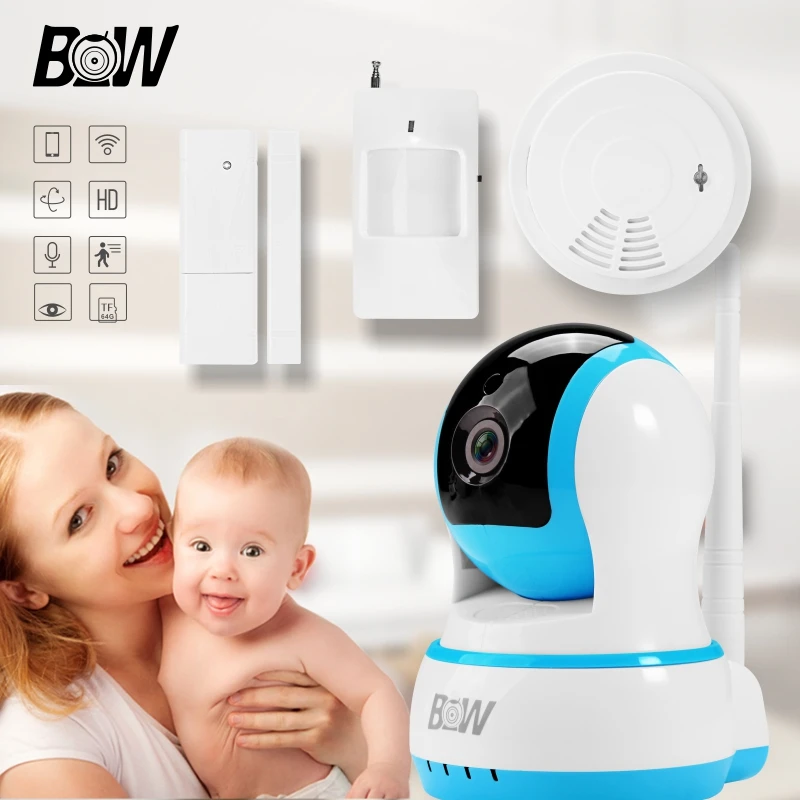 BW 720P HD font b Camera b font WiFi Network Wireless IP font b Camera b