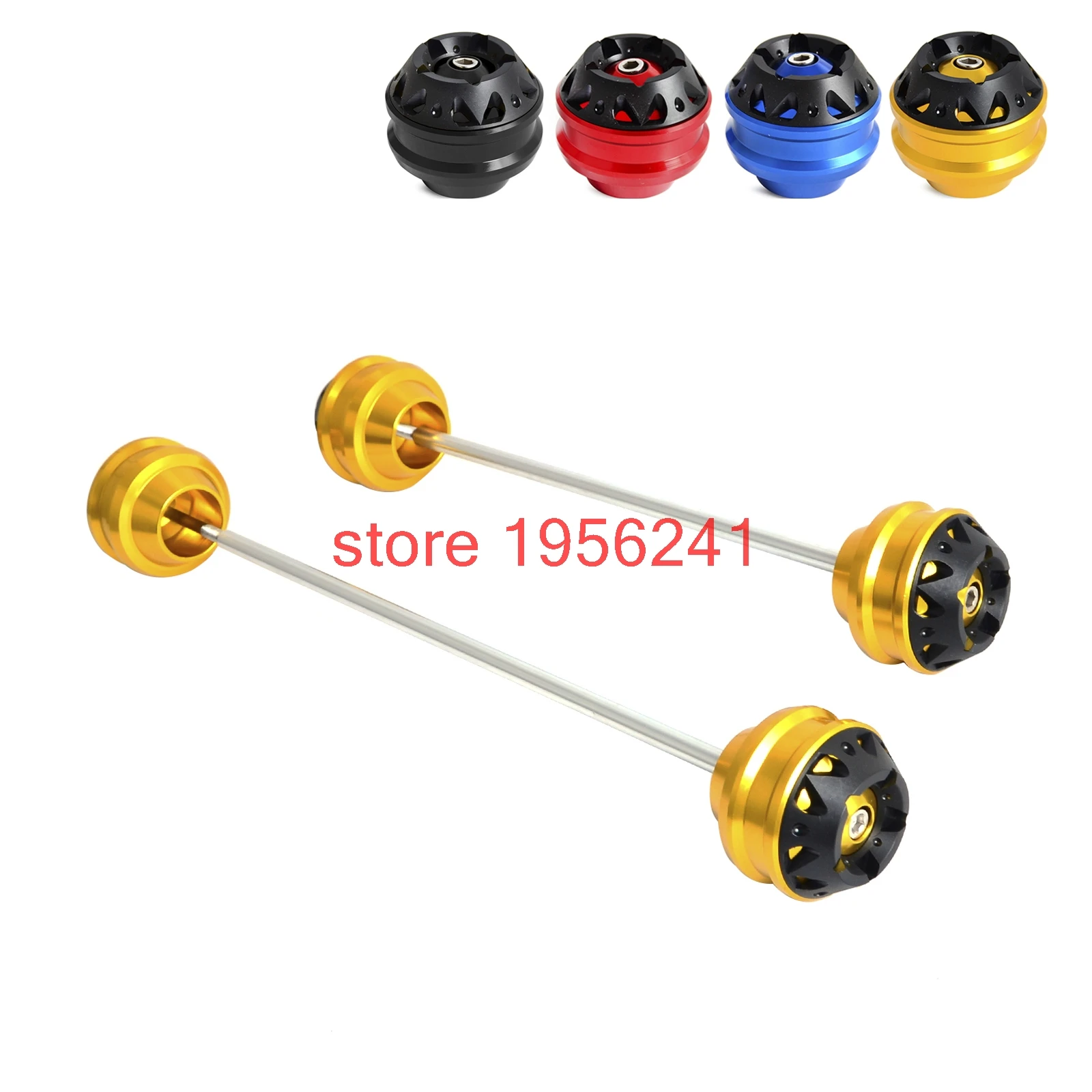 

Front & Rear Axle Fork Slider Crash Protector For Yamaha XSR900 XSR 900 2016 2017 MT09 FZ09 FJ09 MT-09 FZ-09 FJ-09