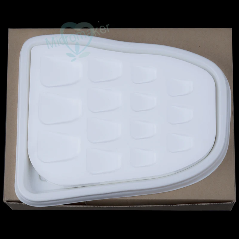 1 шт. Стоматологическая лаборатория форма зуба 14 слот Микропористая фарфоровая пластина полива пятна порошок смешивания инструмент 14 слот