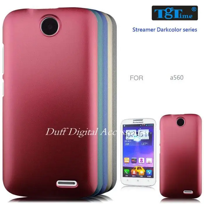 Fundas Coque Case For Lenovo A560 A505e Ultra Thin Metallic Paint 