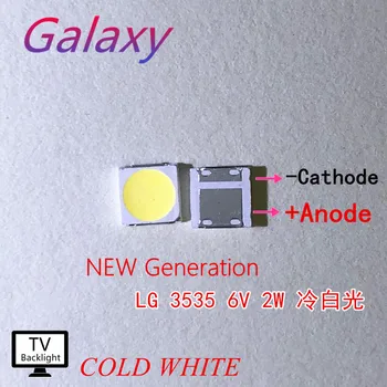 

LG 110 PCS Innotek LED LED Backlight 2W 6V 3535 Cool white LCD Backlight for TV TV Application LATWT391RZLZK