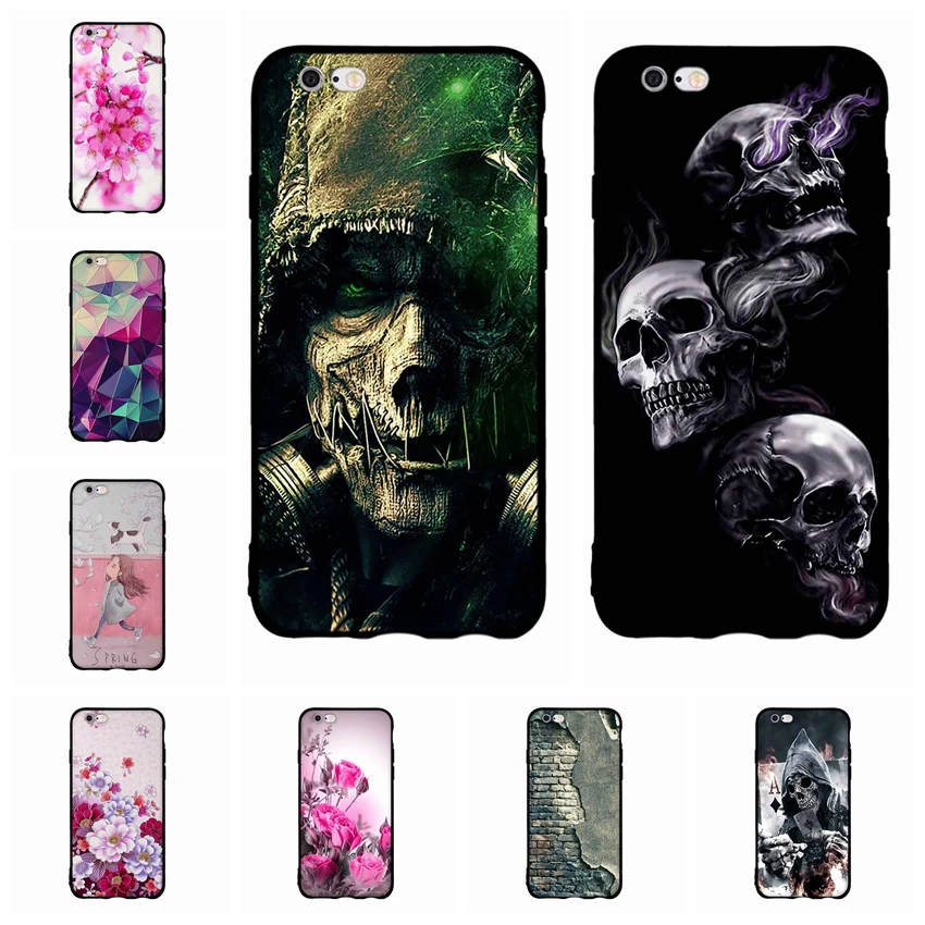 Прозрачный мягкий чехол из ТПУ 4 7 для Fundas Apple iPhone 6 6G S силиконовый iphone6 телефона