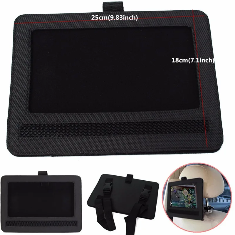 Car Headrest Mount Holder Case Storage Carry Bag for 9 inch Portable