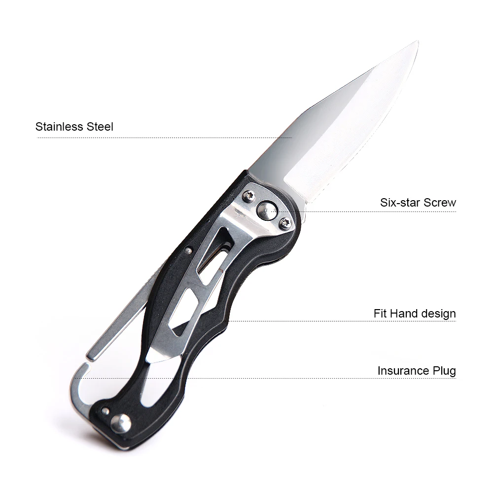 JelBo Karambit Многофункциональный складной нож из нержавеющей стали Портативный