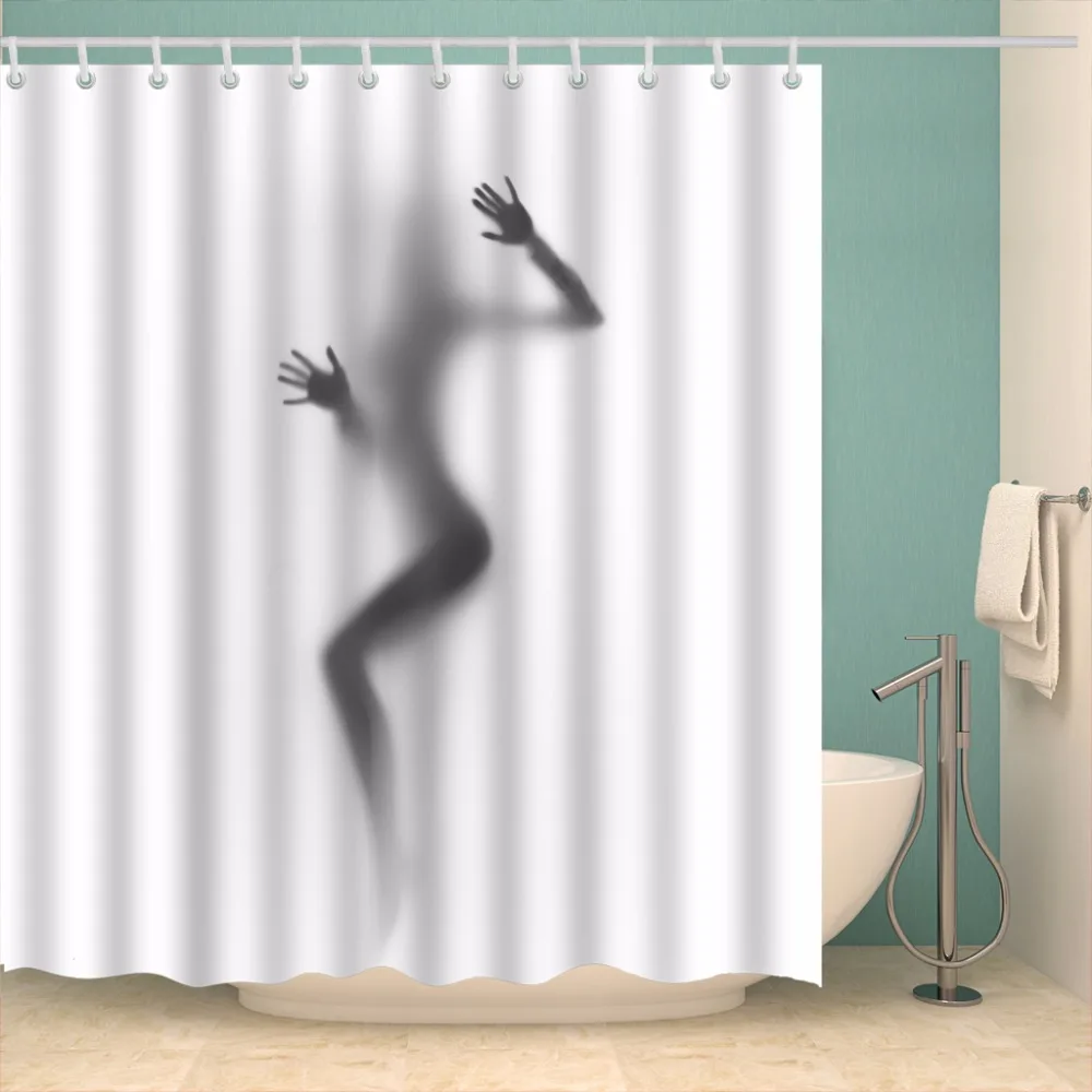 Креативная серия с рисунком, новая занавеска для душа, цветная Экологичная полиэфирная Высококачественная моющаяся занавеска для ванной, 1 шт