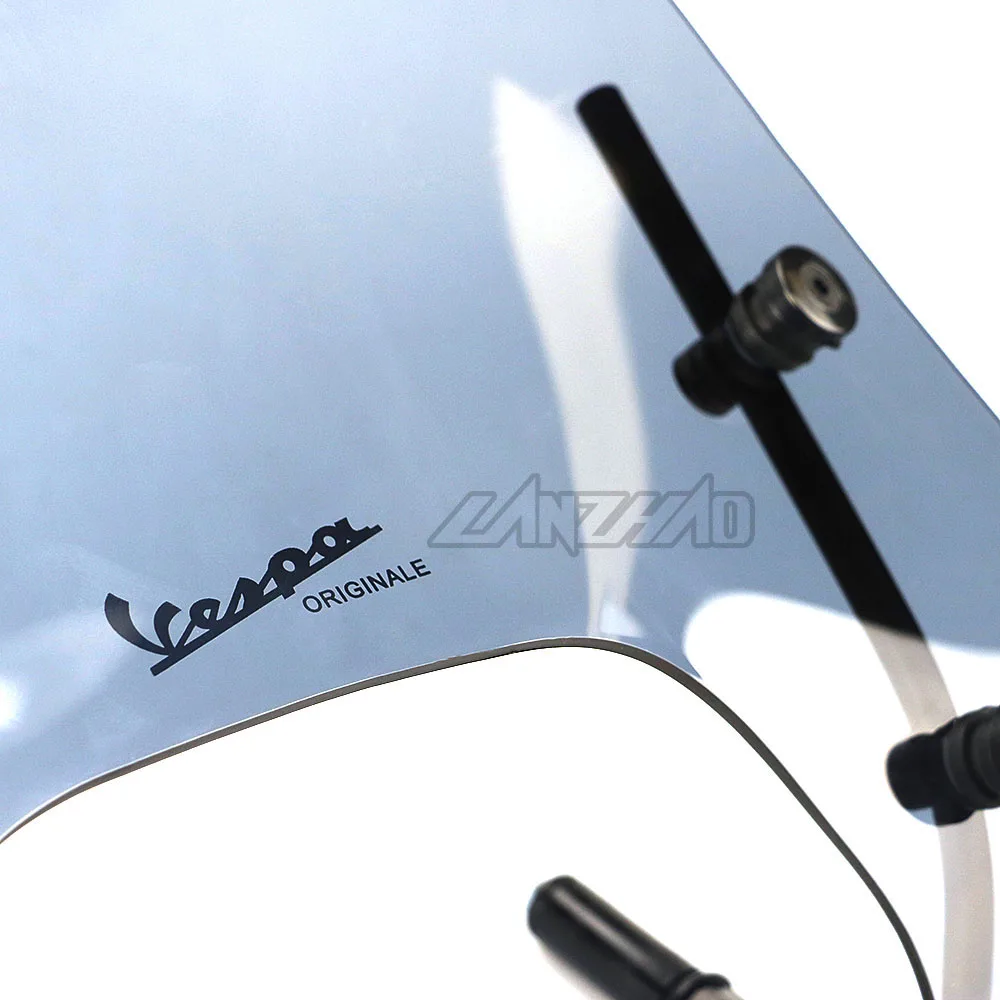 Мотоцикл лобовое стекло ветровое стекло воздушный дефлектор дым черный скутер аксессуары для Piaggio VESPA Sprint 150