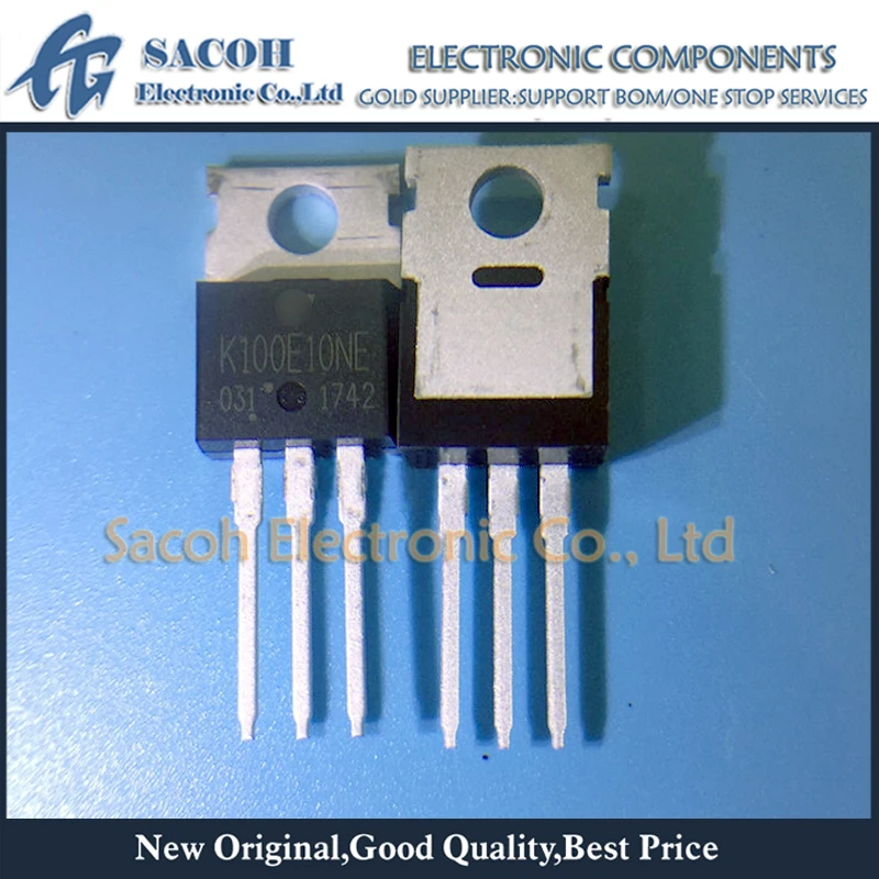 

Free shipping 10Pcs TK100E10NE K100E10NE TO-220 100A 100V N-Channel MOSFET Transistor
