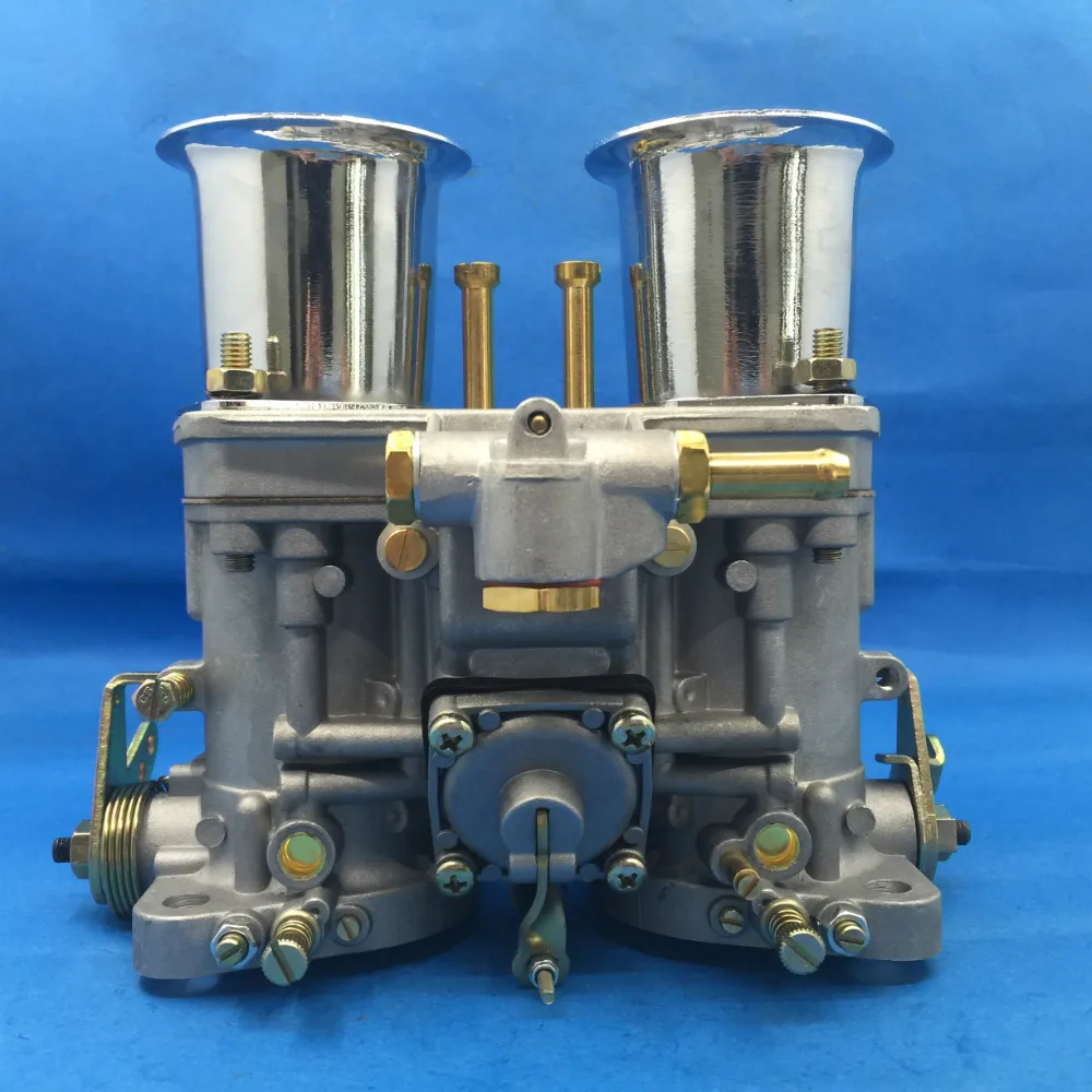 NEW 48 IDF 48IDF CARBURETTOR CARBY carburetor + air horns replacement for Solex Dellorto Weber EMPI CARBURETOR