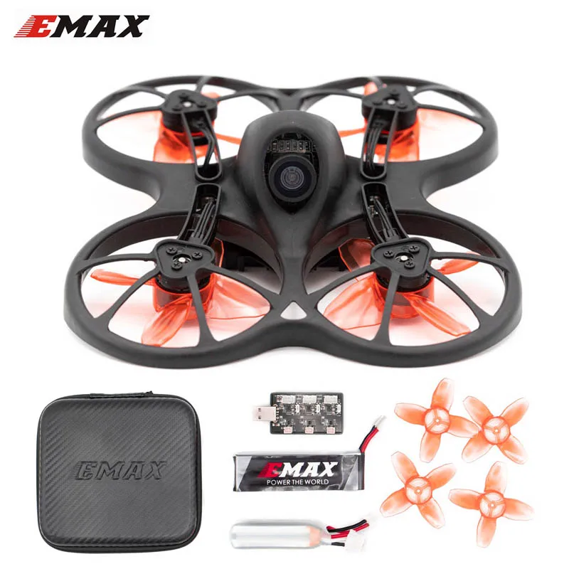 

Original Emax TinyhawkS 75mm F4 OSD 1-2S Micro Indoor Mini Drone Multi Rotor FPV Racer RC Quadcopter BNF w/ 600TVL CMOS Camera