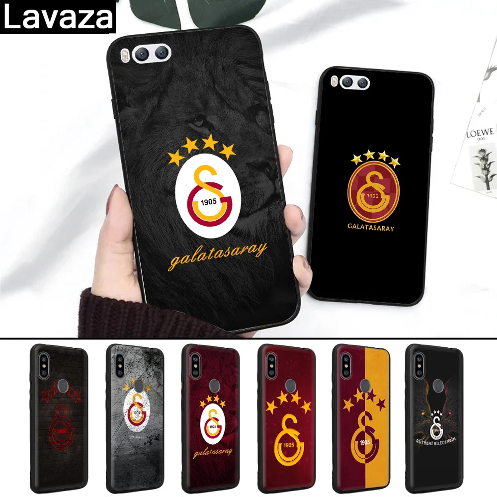 

Lavaza Turkey Galatasaray Popular Silicone Case for Xiaomi MI 6 8 9 SE Max 3 Lite F1 A1 A2 5X 6X MAX 3