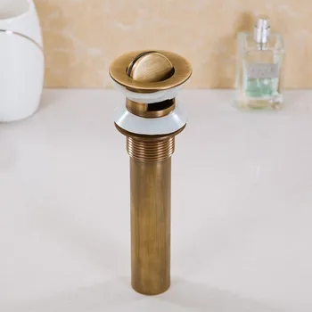 

Factory Straight-haired Meijia Sewerage Antique Copper Turn-over Handbasin Sewerage Anti-overflow Sewerage Face Basin Dewatering