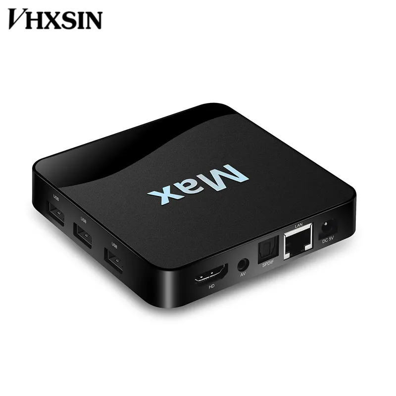 VHXSIN 5 шт./лот T96 max Android 9,0 ТВ Box 2G 16G 4 k 4 ядра S905X2 Smart 1000 m lan Двойной Wi-Fi