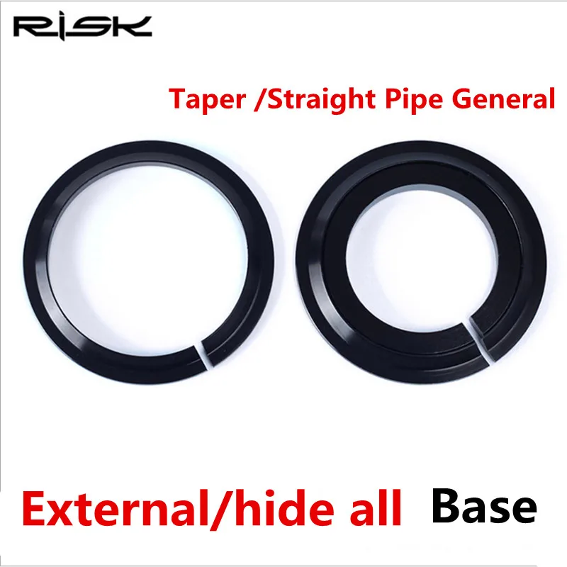 

Mountain Bike 41.8-52mm Headset C Base Spacer Aluminum Extranal Headset Washer for 28.6mm Straight Fork / 1.5 Tapered Fork