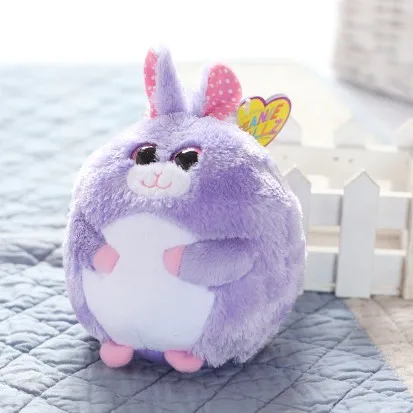 ty round stuffed animals