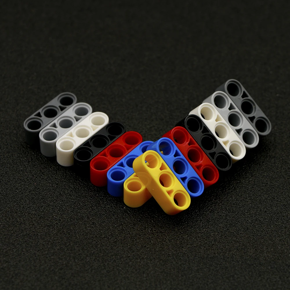 50 шт. конструктор 1x3 толщины без луча MOC робот автомобиль игрушки для детей