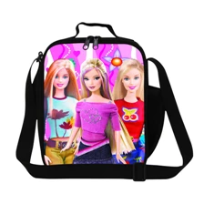 Girls Barbie Bag for Teenagers Students Princess Barbie Backpack Child Gift Kids Mochila Lunch Bag 