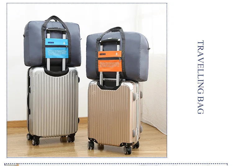 Hot Casual Large Capacity luggage Packing Tote suitcase companion Bag Folding Clothes Storage Pouch Portable Home Storage Bag (15)