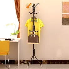 Simple Iron Coat Rack Shelf Handbag Hat Hanger Scarf Holder Stand Clothes Hanging Display Multiple Hook Bedroom tree Drying Rack modern simple coat rack floor standing coat hat rack bedroom living room clothes hanger hanging storage clothes racks