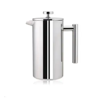 

350ml / 800ml / 1000ml Double Layer Stainless Steel Coffee and Tea Maker French Press Heat Preservation Mug