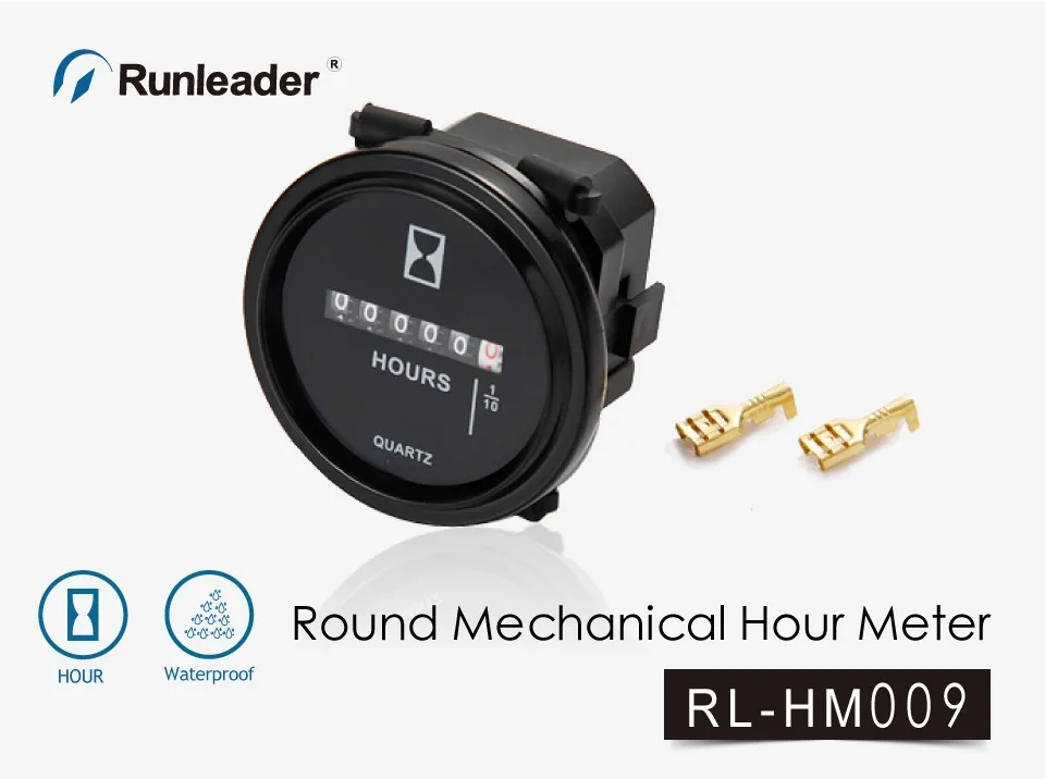 Mecânica de Quartzo Meter para Marinho Cortador de Grama Rodada Hour Motosserra Picador 680 v Rl-hm009 dc 2 Instrumentos