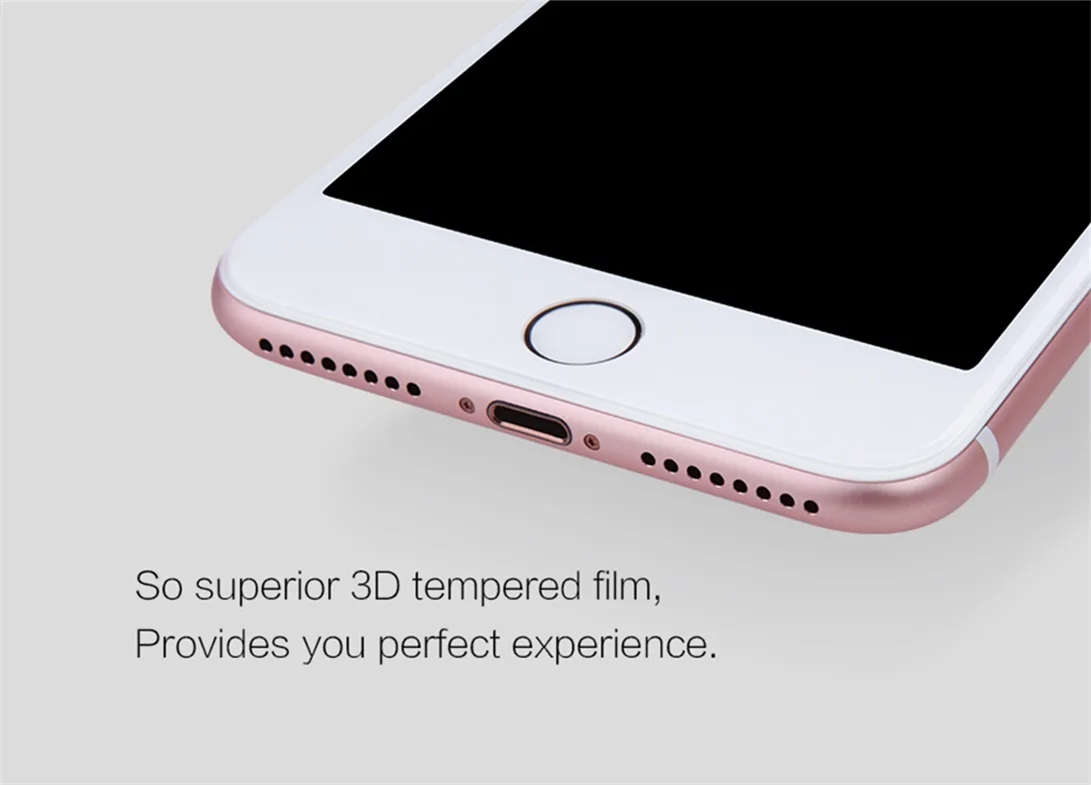 Для iPhone 7 8 7+ 8+ Plus закаленное стекло против взрыва 9H Nillkin 3D CP+ Max полное покрытие Защитная пленка для экрана для iPhone8