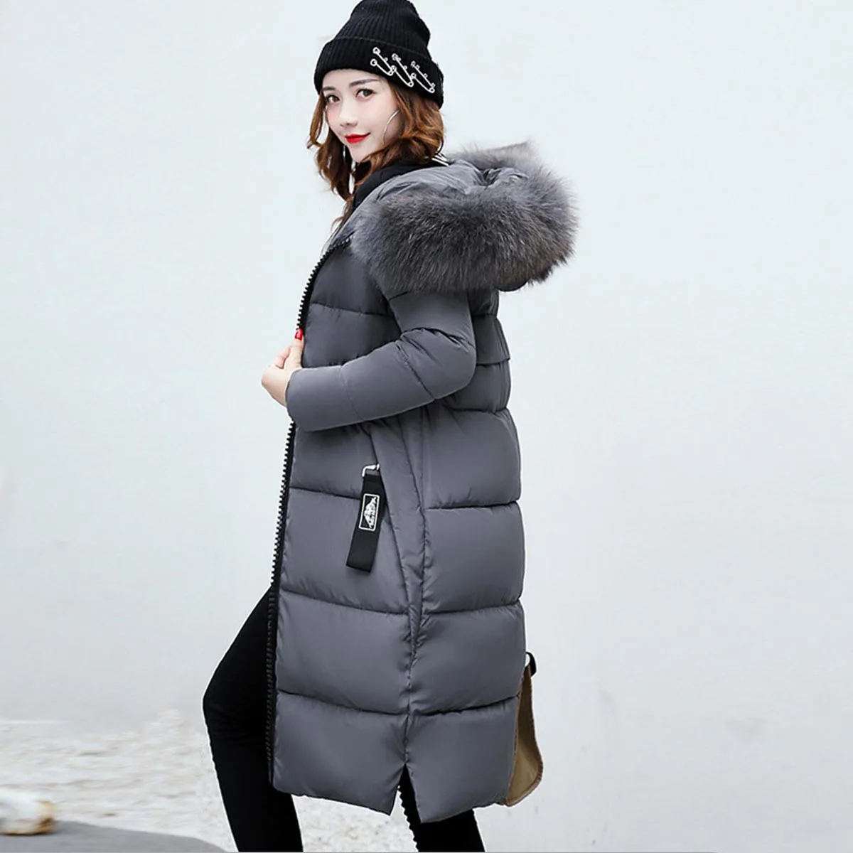 Women Warm Winter Windproof High Quality Thick Puffy Parkas Luxury ...