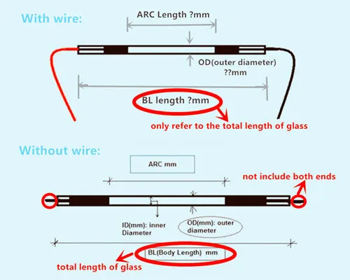 Lâmpada de Flash de Laser do nd Yag para Remoção de Tatuagem Melhor Milímetros 140mm 6*75*136mm 6*6*80 70*130 * 11 ND YAG para remoção de tatuagem 6*6*80