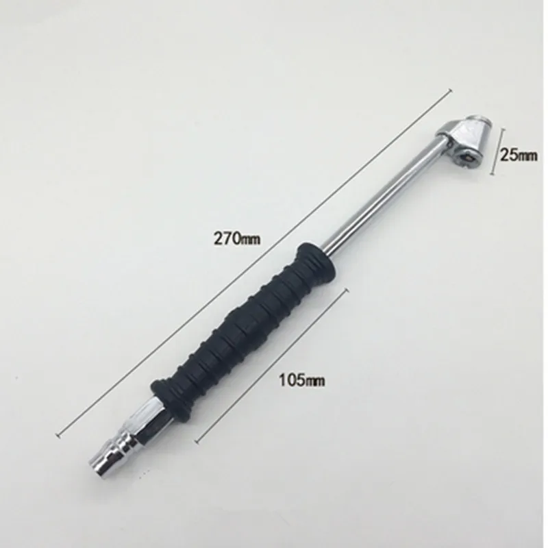 

Auto Car Motorcycle Long Reach Tire Air Inflator Dual Head Type Chuck Valve New C45