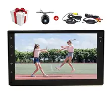 Android 7.1 Car Stereo 2 Din GPS Navigation Radio Bluetooth Head Unit Support Phone Mirroring Car NO DVD Player Wireless camera