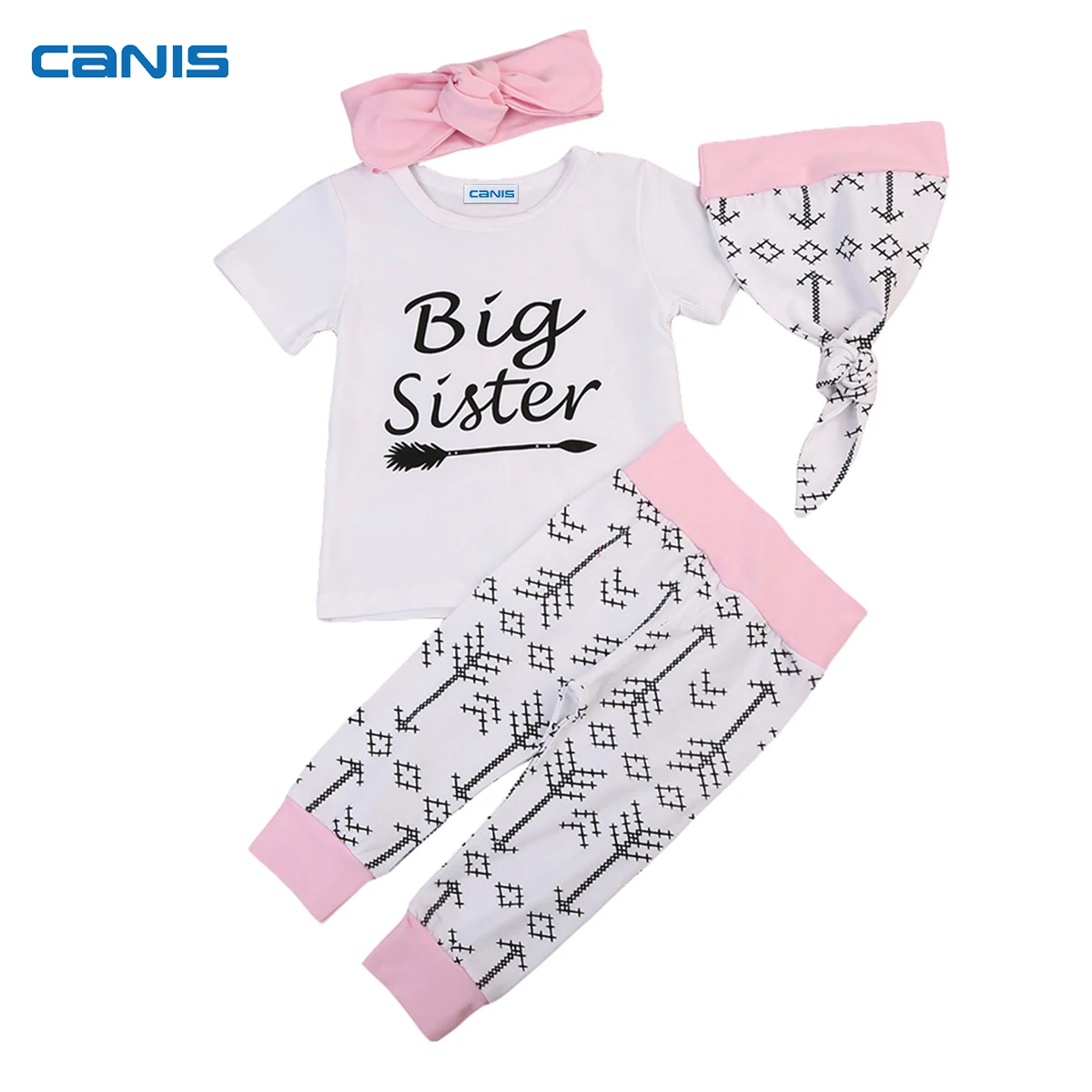 2017 Newest 4PCS Sister Matching Toddler Infant Kids Baby Girls Sister
